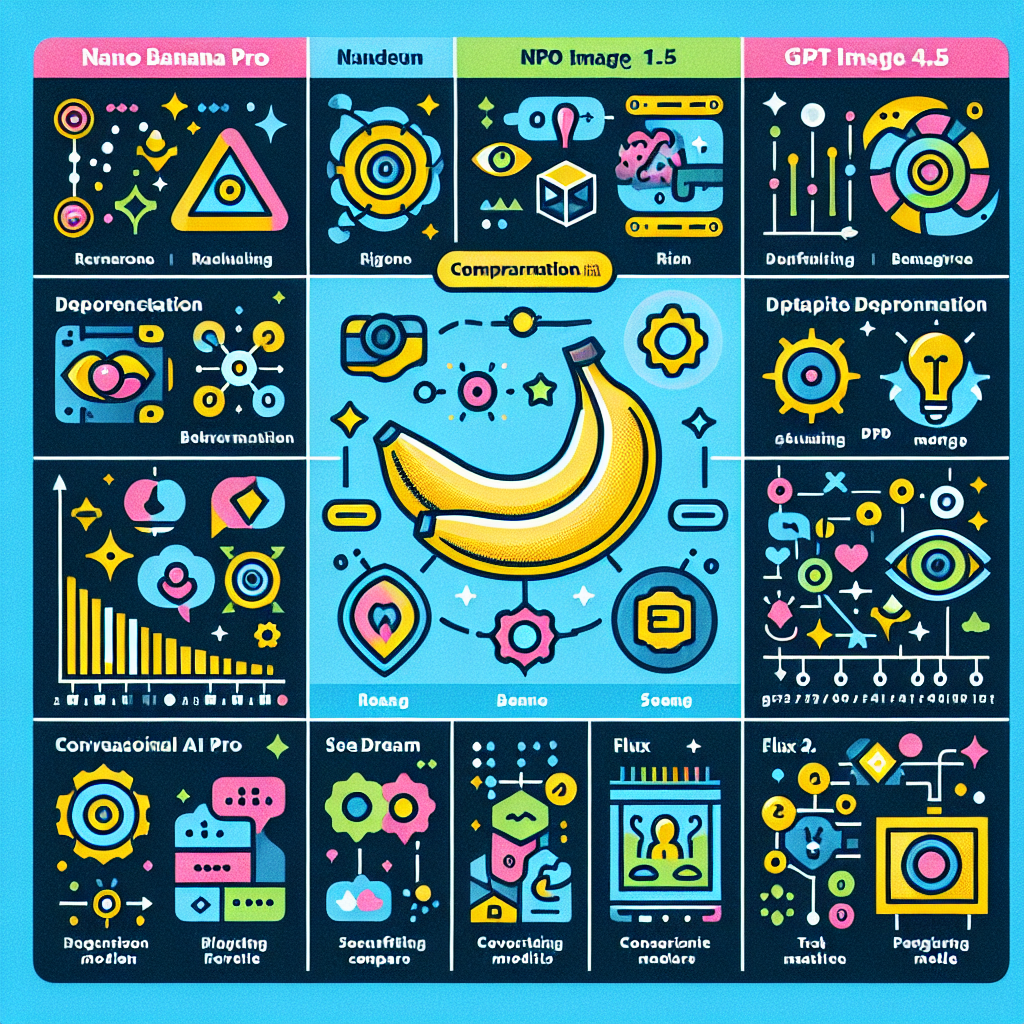 Comparativa: Nano Banana Pro, GPT Image 1.5, Seedream 4.5 y Flux 2.0 Pro
